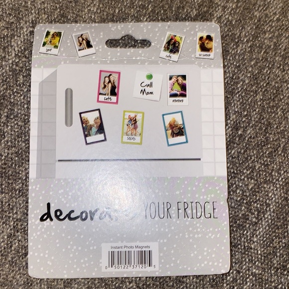 NIP Set of 5 Mini Photo Magnet Frames - Picture 2 of 2